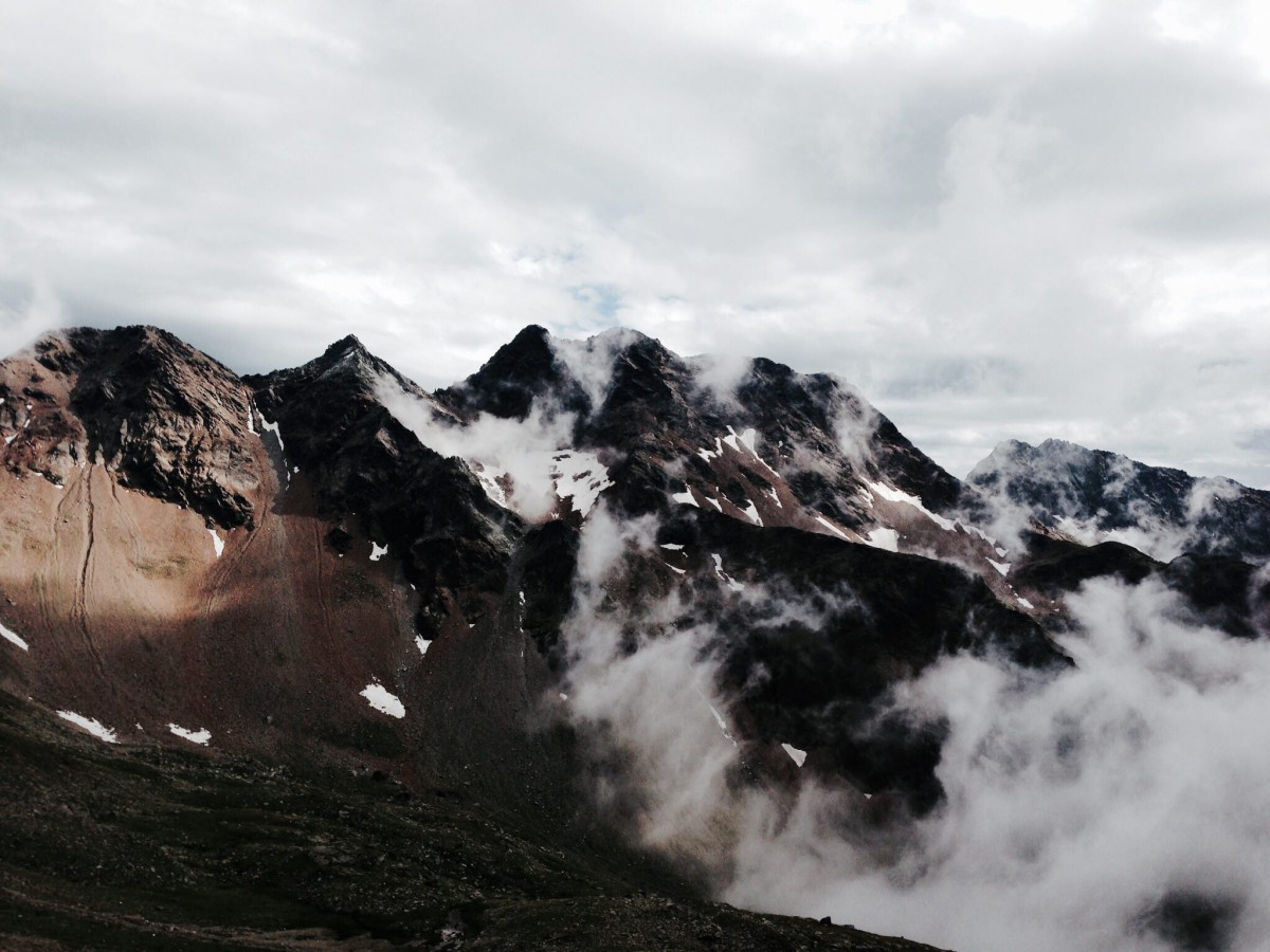 Wolkengewaber an der Edmund-Graf-Hütte