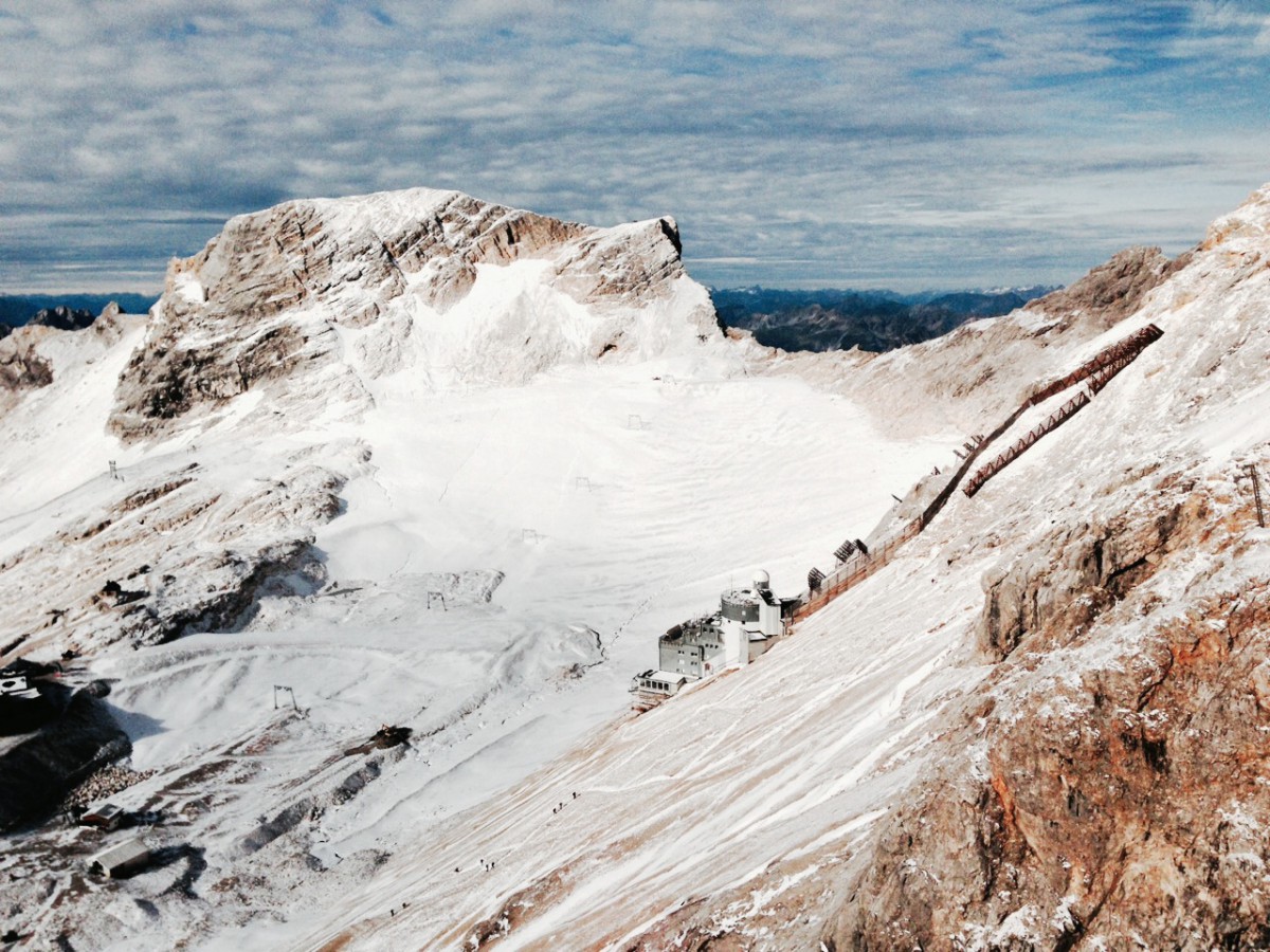 Nördlicher Schneeferner Zugspitze