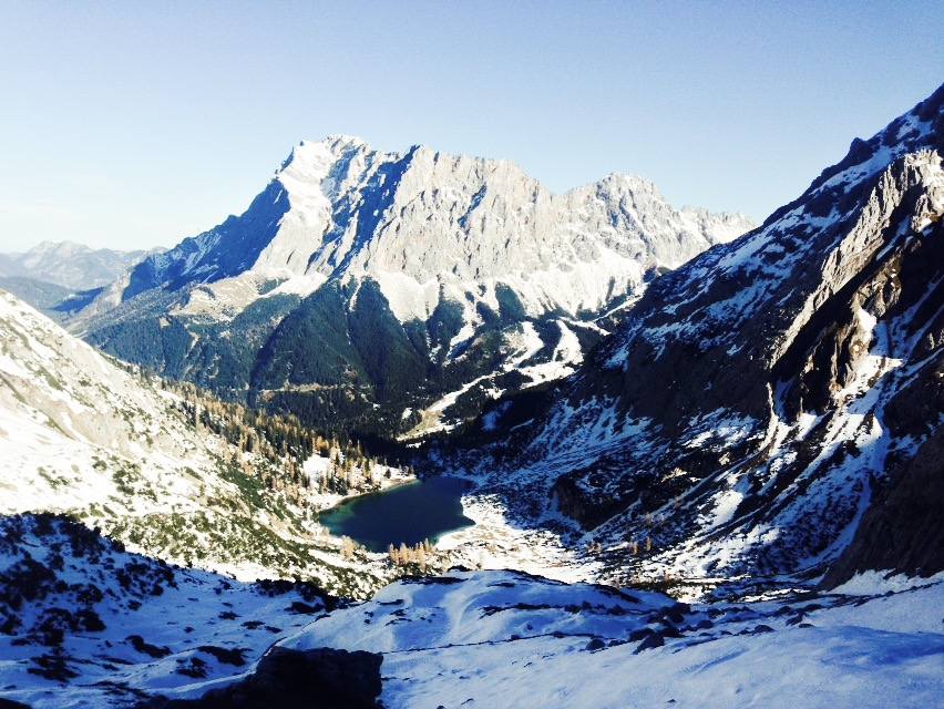 Seebener See & Zugspitze