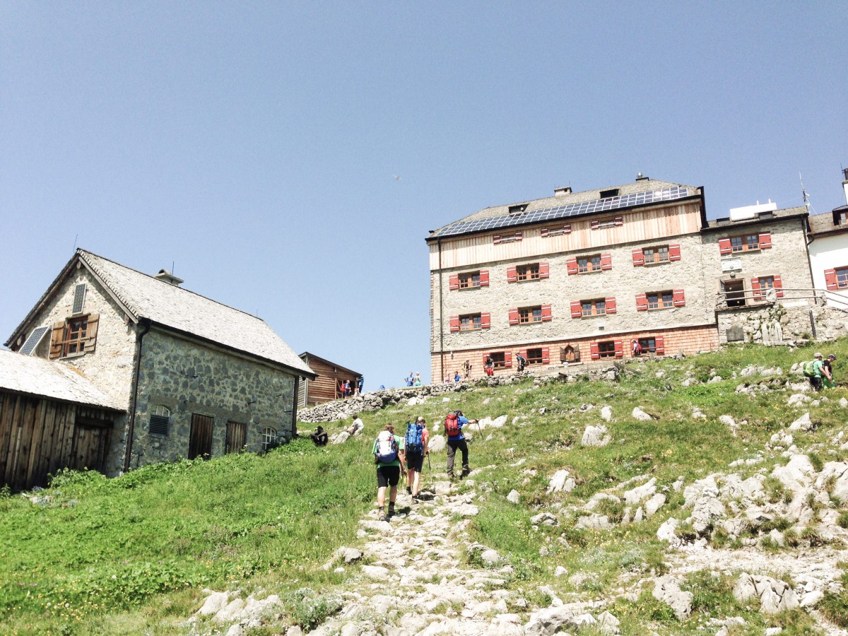 Gleich erreicht: Watzmannhaus