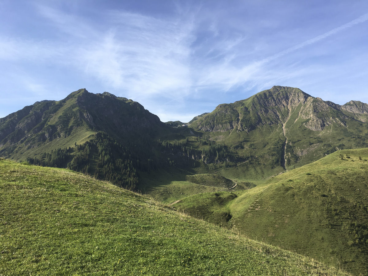 Nahe der Bergstation - bis zum Wildseeloderhaus ist's etwa 1 Stunde