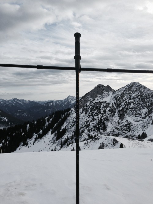 Schnee? Gab's. Gipfelkreuz? Fehlanzeige. - Selbst sind die Frauen!