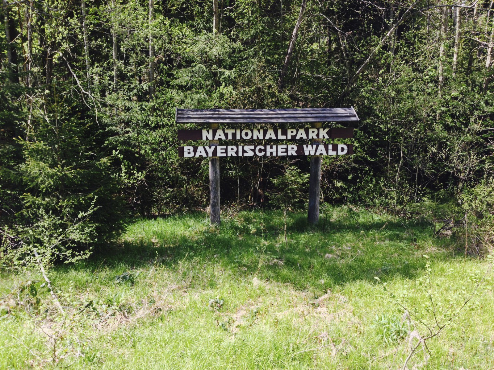 Tor zum Nationalpark Bayerischer Wald