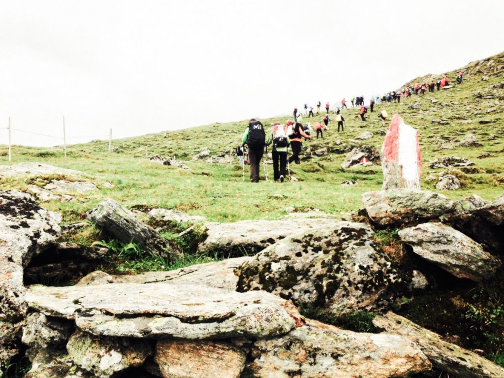 Sellrainer 24er. Auf dem Weg zur Lampsenspitze