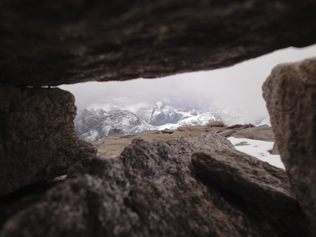 Hochstubaihütte vom Hohen Nebelkogl