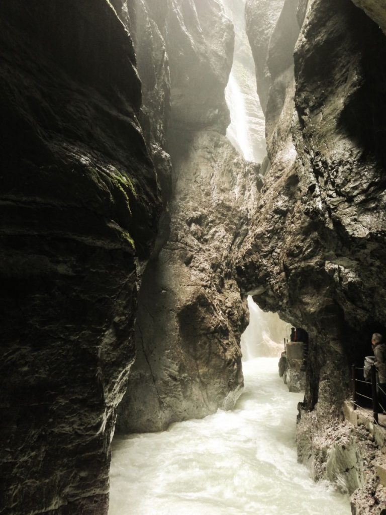 Viel Wasser in der Partnachklamm