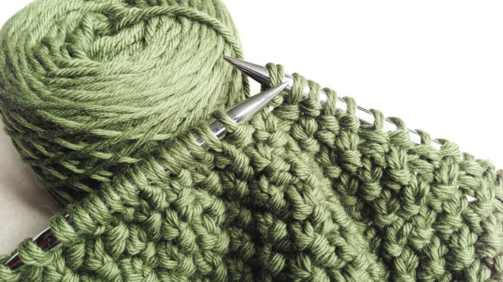 Rosy Green Wool