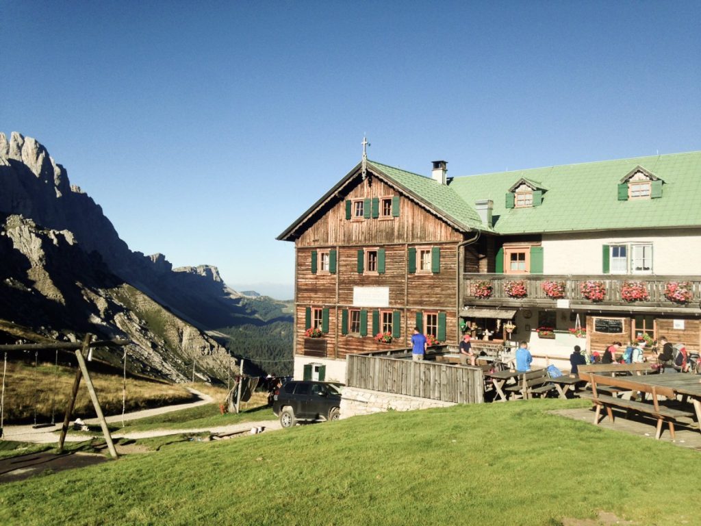 Aufbruchstimmung an der Schlüterhütte 