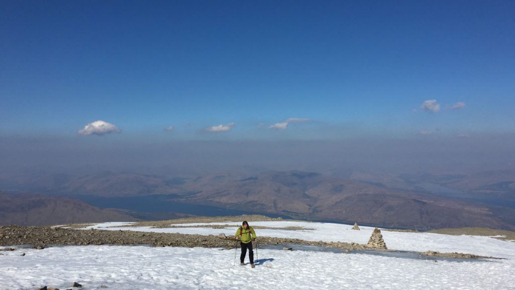 Schottland Großbritannien Sonne Schnee