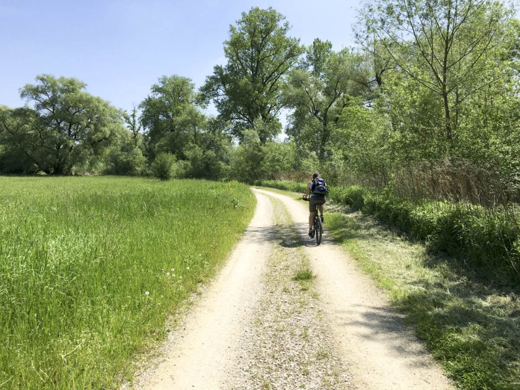 Isarradweg München - Isarmündung (2)