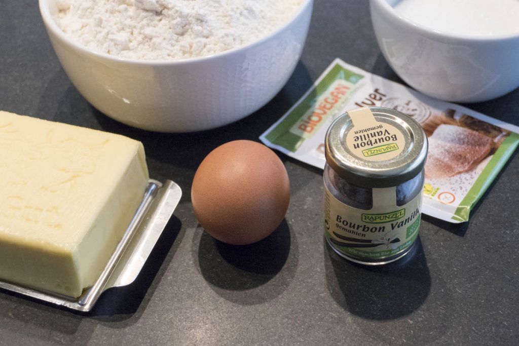 Mürbteigplätzchen Zutaten 