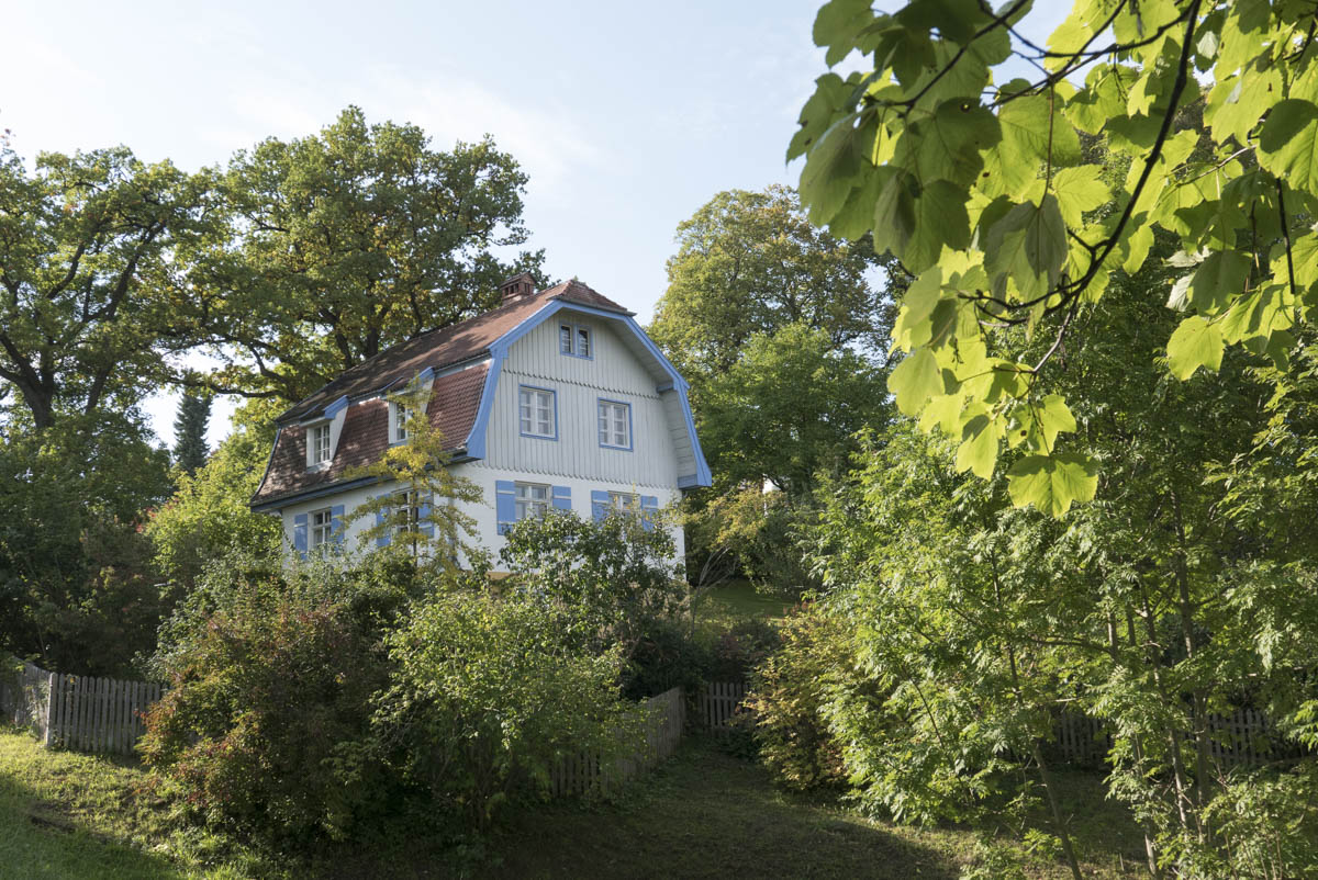 Das Murnauer Sommerhaus von Gabriele Münter und Wassily Kandinsky. 