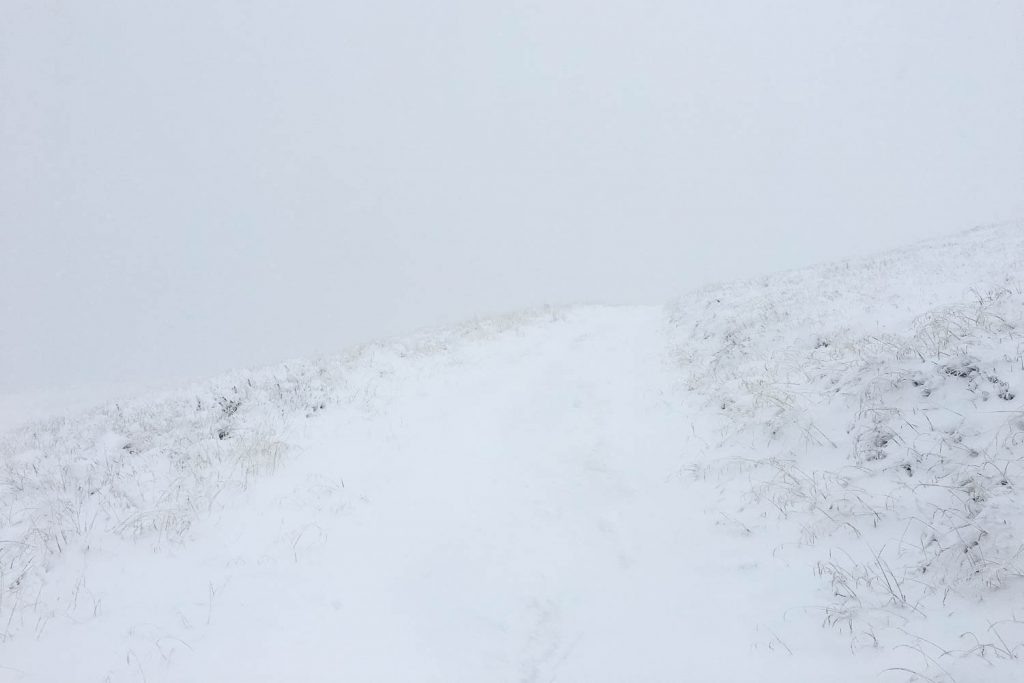 White Out, irgendwo an der Schwalbenwand.