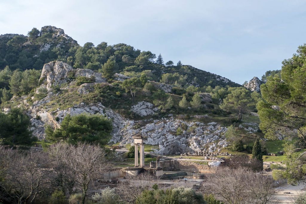Glanum - Antike Ruinen bei Saint-Rémy-de-Provence