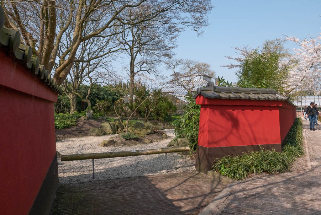 Reduziert und streng geometrisch: Der Japanische Garten.