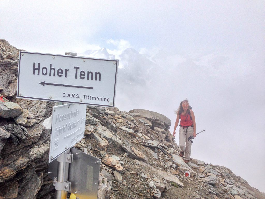 Die höchste Stelle der Tauernrunde - der Kempsenkopf - ist fast erreicht. 