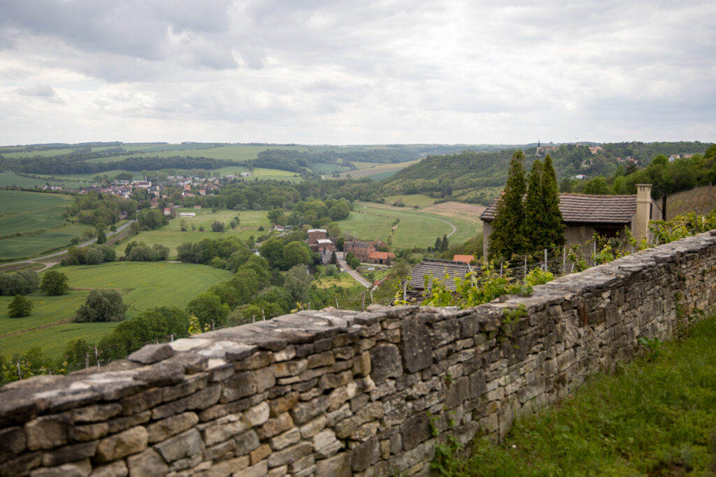 Auf dem Schweigenbergwanderweg. Blick nach Westen.