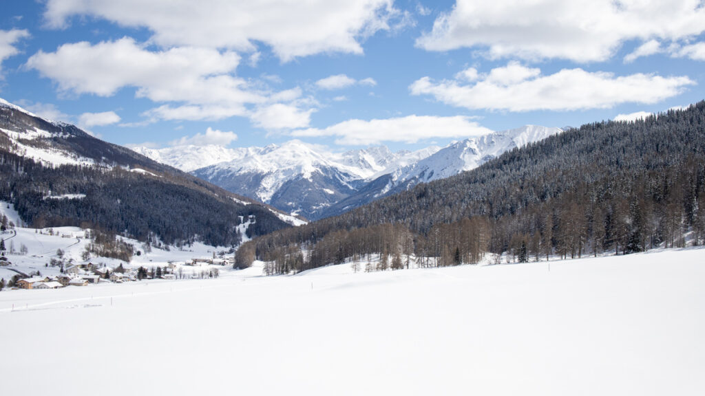 Val Müstair Blick nach Osten