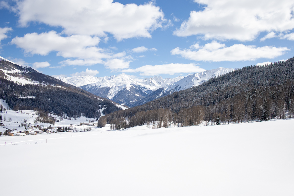 Val Müstair Blick nach Osten