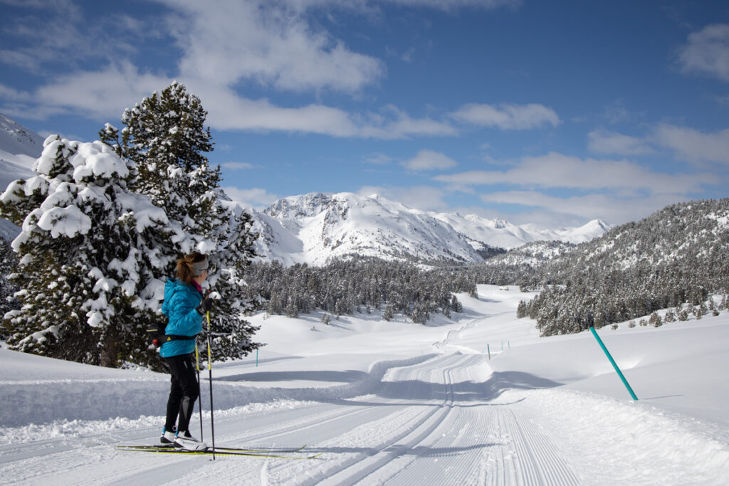 Loipe „La muntagnarda“ im Val Müstair.