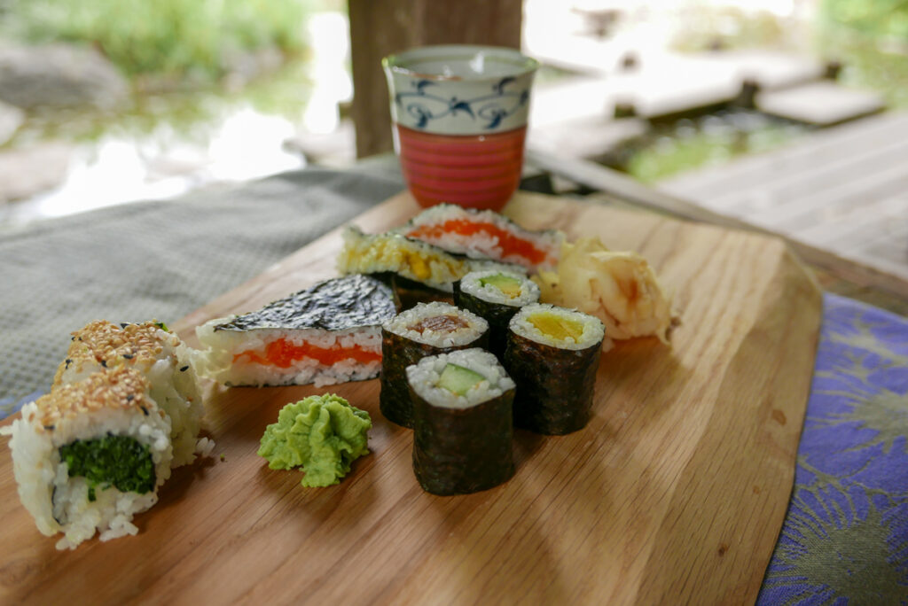 Ganz japanisch: Sushi im Westpark München