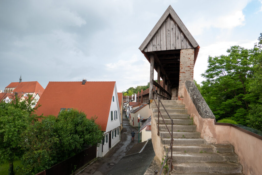 Treppauf, treppab - Rundgang auf der Stadtmauer Nördlingen