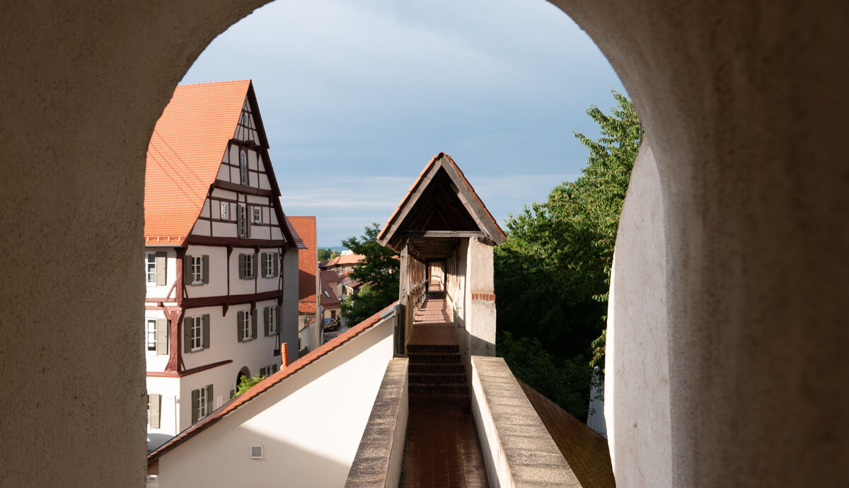Durchblicke - Rundgang auf der Stadtmauer Nördlingen